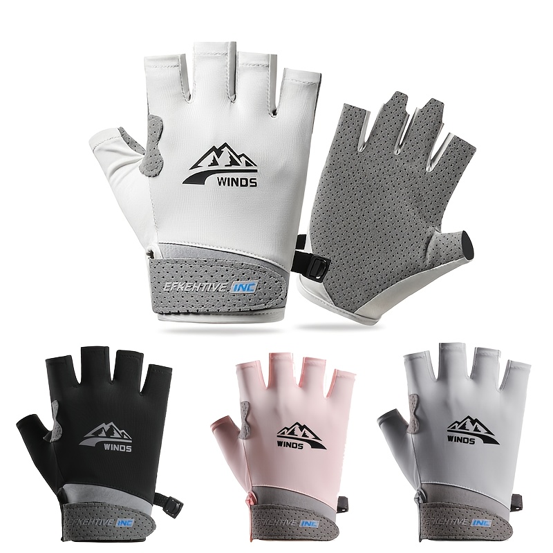 Street Fashion Gloves - 남녀공용 손가락 없는 장갑, 자외선 차단
