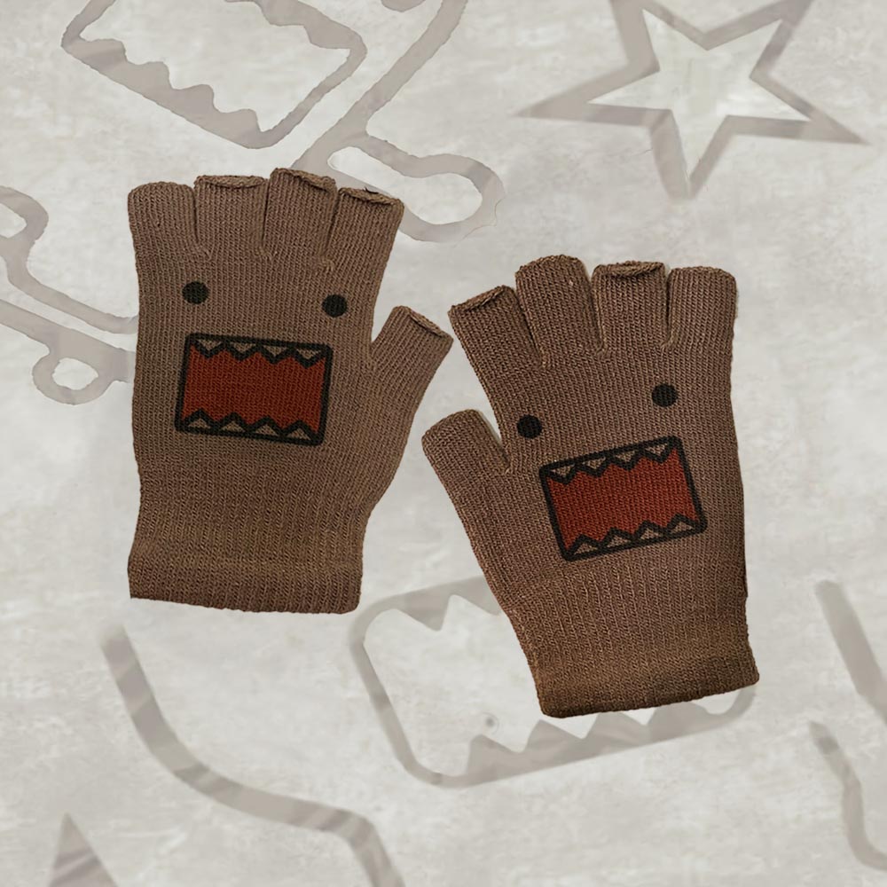Street Fashion Gloves - 오리지널 뉴 Y2K 프린트 장갑 고딕