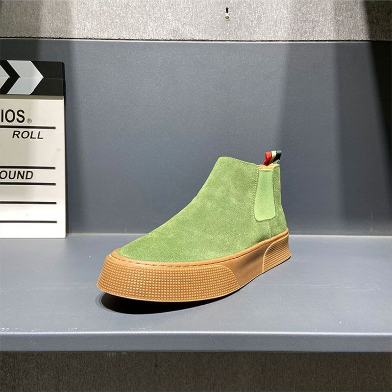 Street Fashion Rome 2026 - 2026 가을 겨울 남성 첼시 부츠