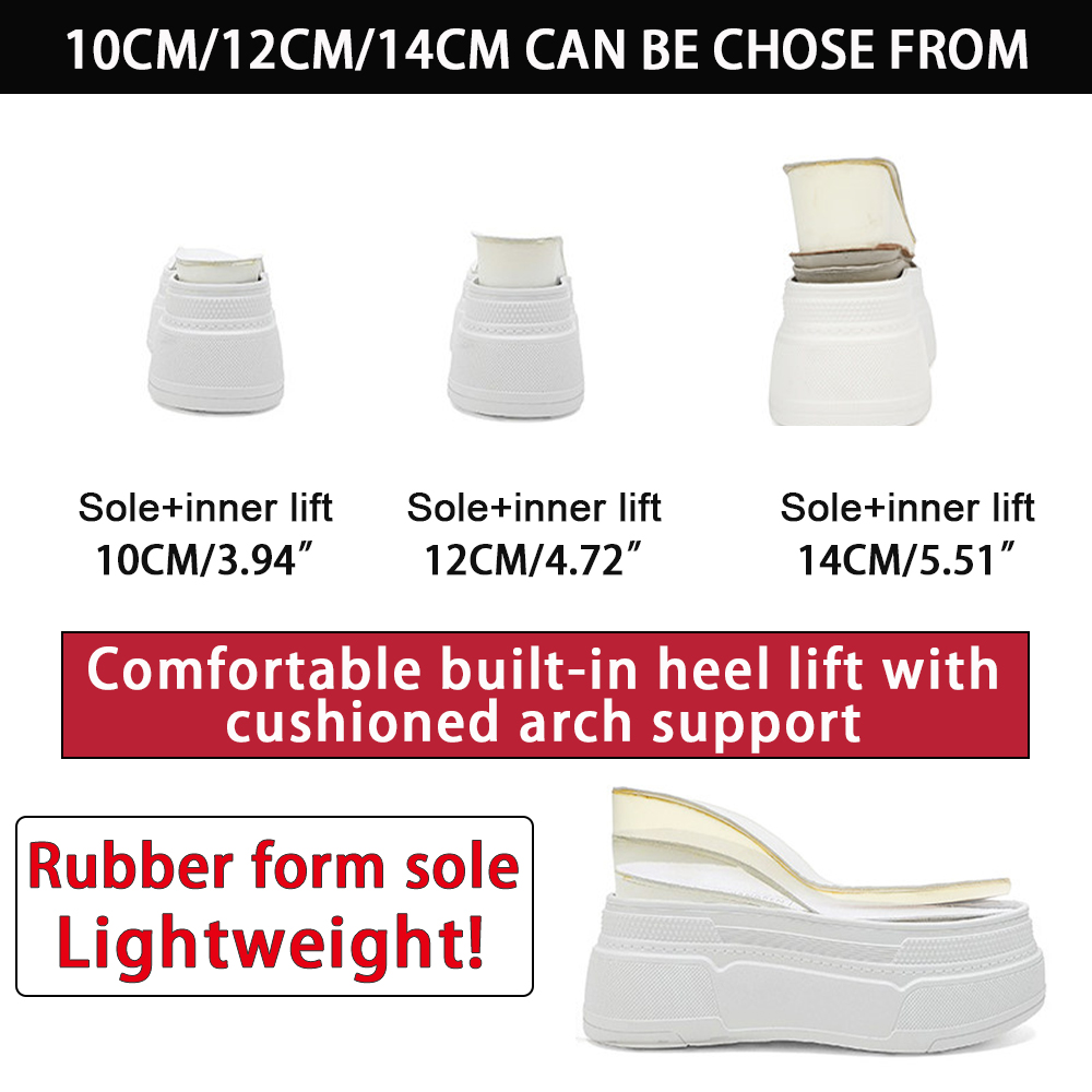 ZJR 10-14cm 청키 스니커즈 여성 플랫폼 슈즈  - Chunky Sneaker Platform 리뷰 및 가격