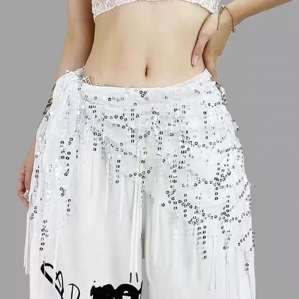 재즈 댄스 댄서 스커트 패션 스팽글 벨리 댄스 벨트 태 - Street Fashion Thailand 리뷰 및 가격