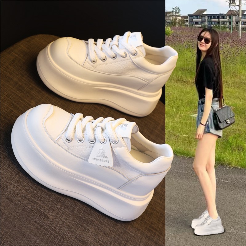 2026 여성용 8.5cm 플랫폼 스니커즈 베이지 화이 - Chunky Sneaker Platform 리뷰 및 가격