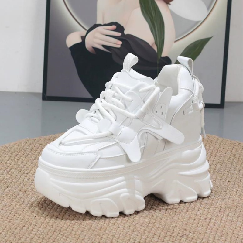 10cm, 12cm 여성용 스웨이드 소재 천연 가죽 패 - Chunky Sneaker Platform 리뷰 및 가격