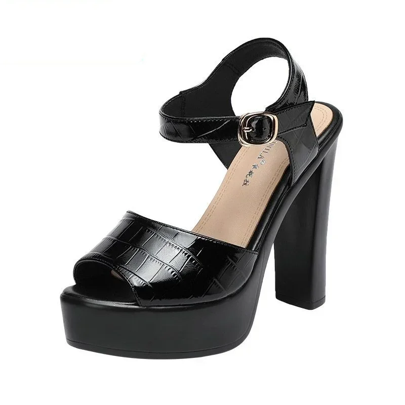 10cm 13cm 패션 정품 가죽 샌들 청키 플랫폼 슈 - Chunky Sneaker Platform 리뷰 및 가격