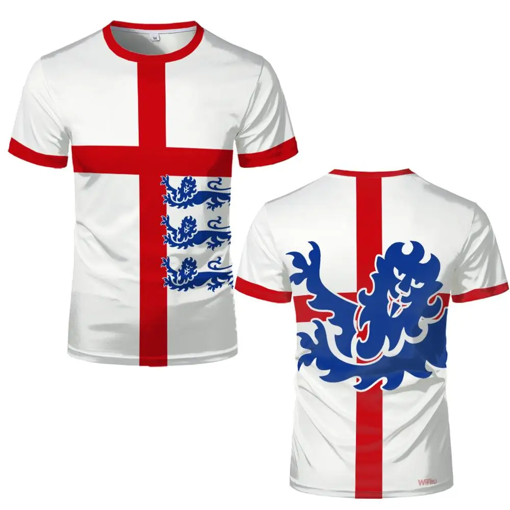 2026 뉴잉글랜드 국기 프린트 반팔 티셔츠 유니섹스  - Street Fashion England 리뷰 및 가격