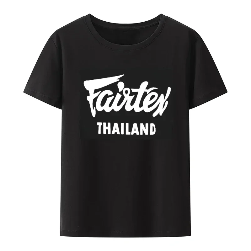 페어텍스 태국 티셔츠 블랙 캐주얼 무에타이 킥복싱 라운 - Street Fashion Thailand 리뷰 및 가격