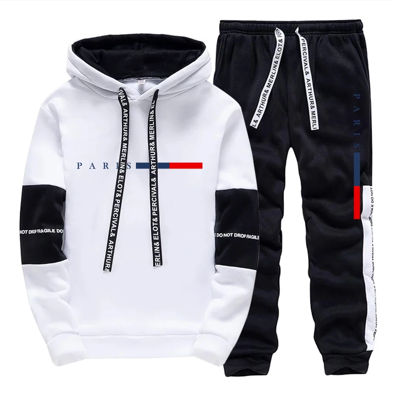 남성 세트/후드티/바지 파리 패션 가을 겨울 캐주얼 스 - Street Fashion In Paris 리뷰 및 가격