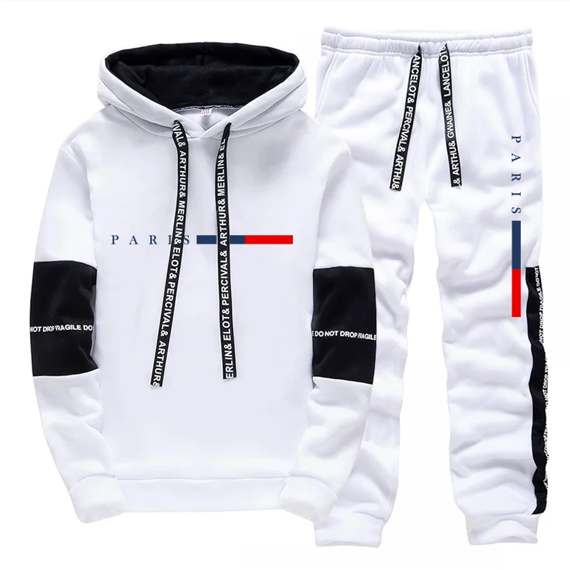 남성 세트/후드티/바지 파리 패션 가을 겨울 캐주얼 스 - Street Fashion In Paris 리뷰 및 가격